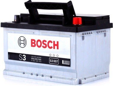 Аккумулятор Bosch S3 S3007 570144064 (70Ah) 640A