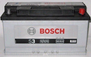Аккумулятор Bosch S3 S3013 590122072 (90Ah) 720A