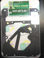 Комплект прокладок КПП МТЗ-80 (5 позиций) ПМ 1,5мм - фото